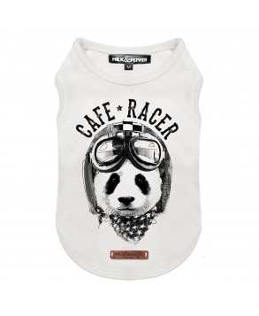 Panda Racer T-Shirt for dogs - Milk&Pepper