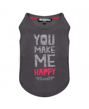 T-Shirt Happy pour chiens - Milk&Pepper