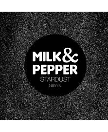 Black Stardust Harness for dogs - Milk&Pepper