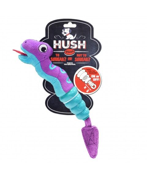 Jouet Hush Plush Snake pour chiens - R2P Pet