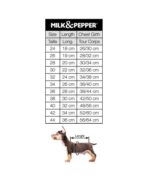 Azuka Sweat for dog - Milk&Pepper