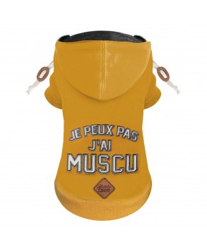 Sweat Crunch Jaune pour chien - Milk&Pepper