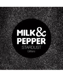 Collier Stardust Noir pour chat – Milk&Pepper